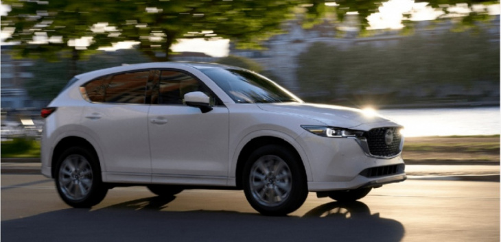 the 2022 mazda cx-5 is the only safest small suv with a good updated side crash test