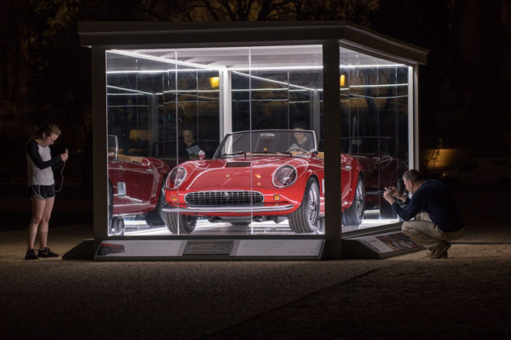ferris bueller's day off ferrari on display at henry ford museum