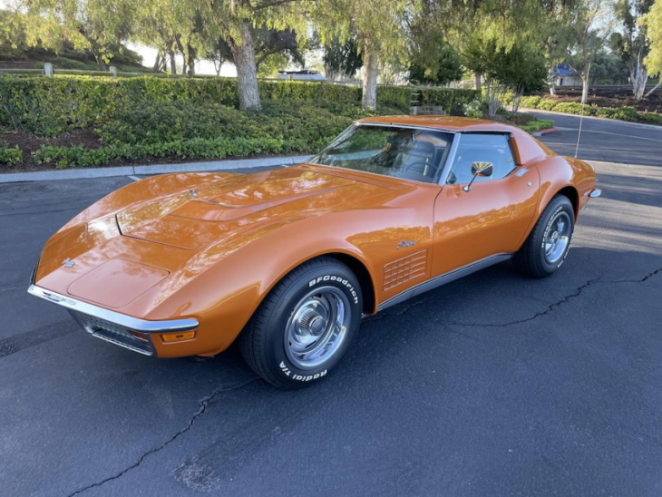 1972 corvette lt1 is one of just 240 produced in this configuration