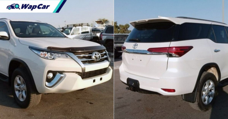 stolen and wrecked cars resurface in dubai and this toyota fortuner is just one example