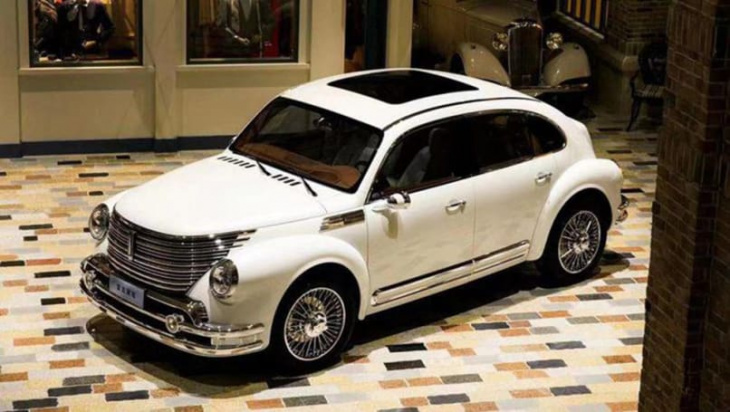 is this the weirdest chinese car design yet? 2023 wey yuan meng is part volkswagen beetle, part old saab and a little too much chrysler pt cruiser