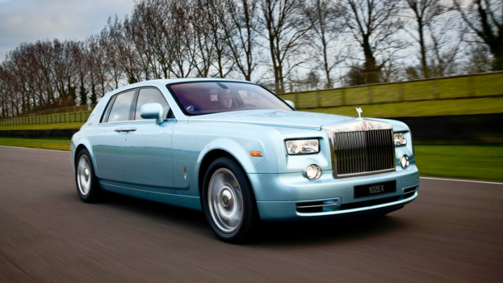 retro review: the all-electric rolls-royce 102ex