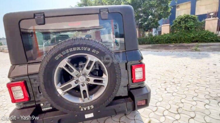 mahindra thar gets new logo, buttons – 2 colours discontinued