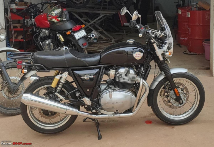 yamaha rd 350 owner buys interceptor 650: cons & mods done in 2.5 years