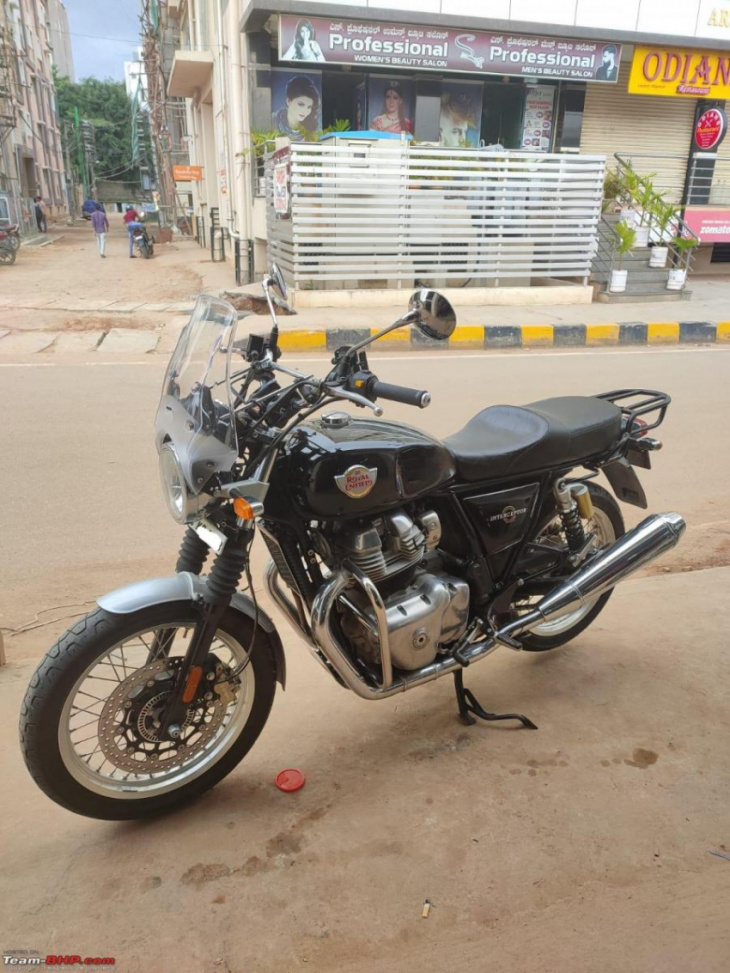 yamaha rd 350 owner buys interceptor 650: cons & mods done in 2.5 years