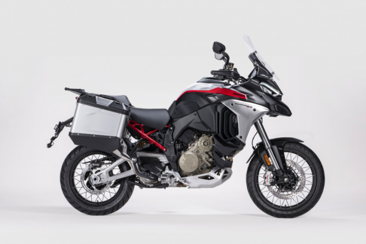 ducati unveils the multistrada v4 rally for serious off-roading
