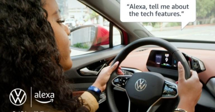 amazon, vw launches alexa-guided test drives