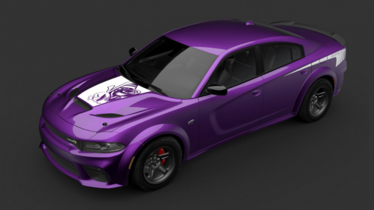 2023 dodge charger super bee revealed with drag radials as second of seven last call buzz models