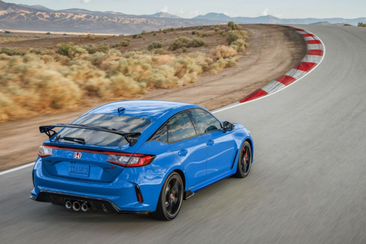 2023 honda civic type r has 315 hp and track-minded improvements
