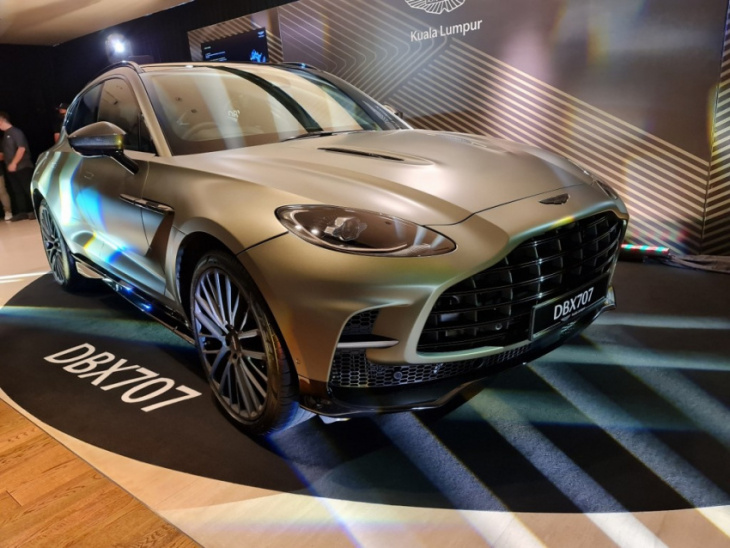 dbx707: aston martin's most potent suv arrives, priced from rm1.1mil