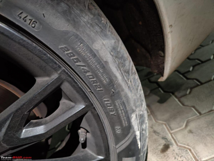 flat tyre on my audi q7: went through a nightmare finding a replacement