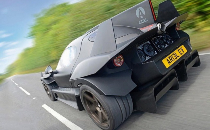 ariel and cosworth create high-performance electric road car prototype with 1180bhp and 150 miles of range