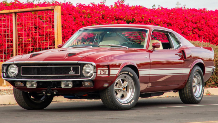mecum dallas to feature two 428 powered 1969 shelby gt500s