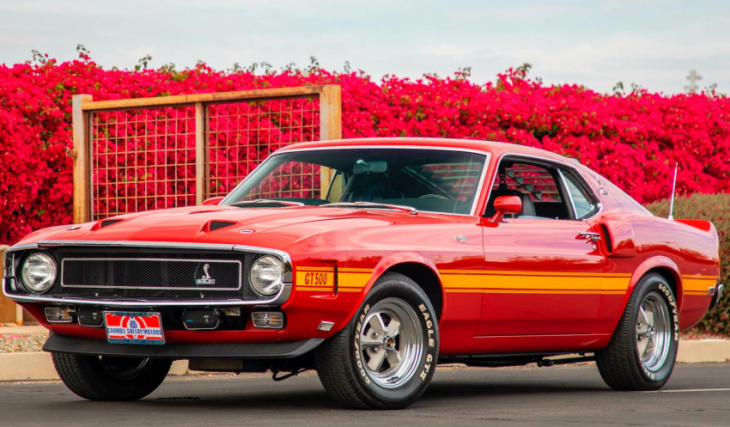 mecum dallas to feature two 428 powered 1969 shelby gt500s