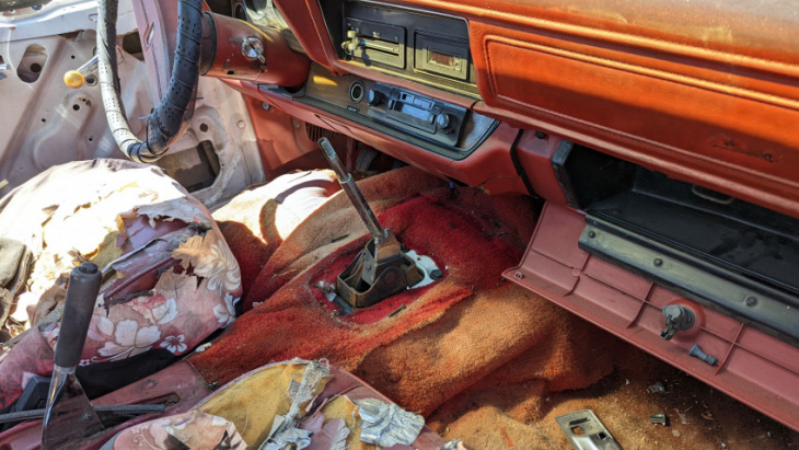 1976 oldsmobile starfire is junkyard treasure