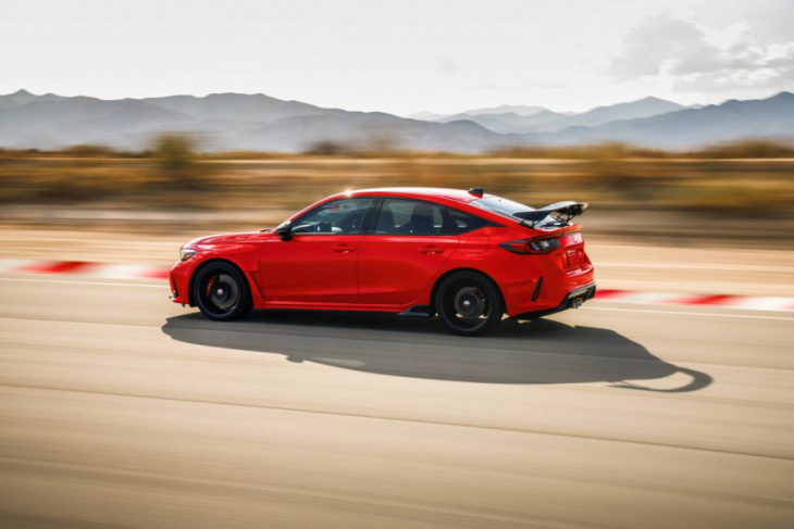 android, 2023 honda civic type r tracks in 315 hp, tech upgrades