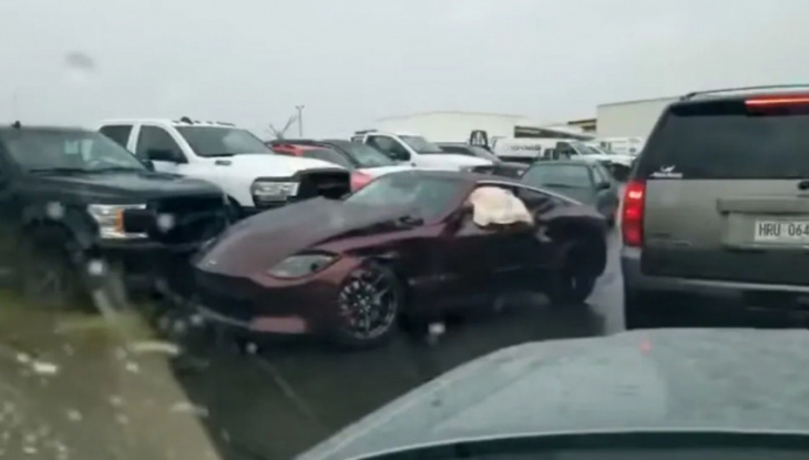 2023 nissan z wrecked during delivery