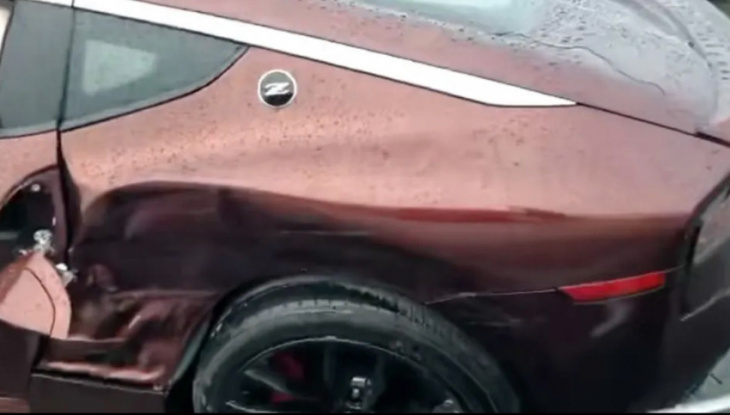2023 nissan z wrecked during delivery