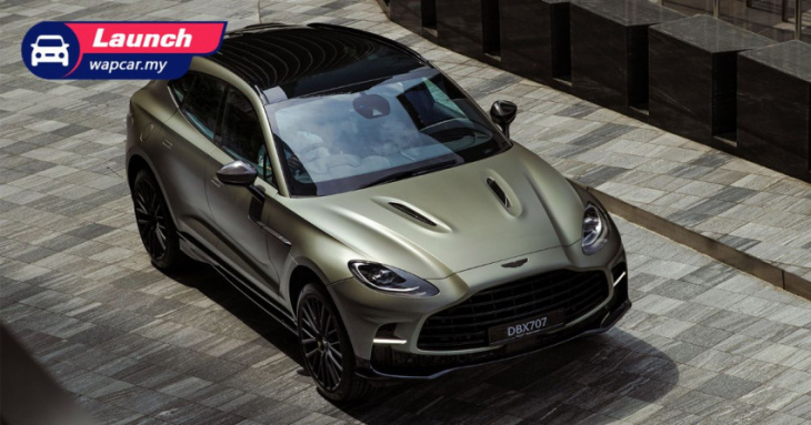 aston martin dbx707 makes asean debut in malaysia - from rm 1 mil, 707 ps/900 nm