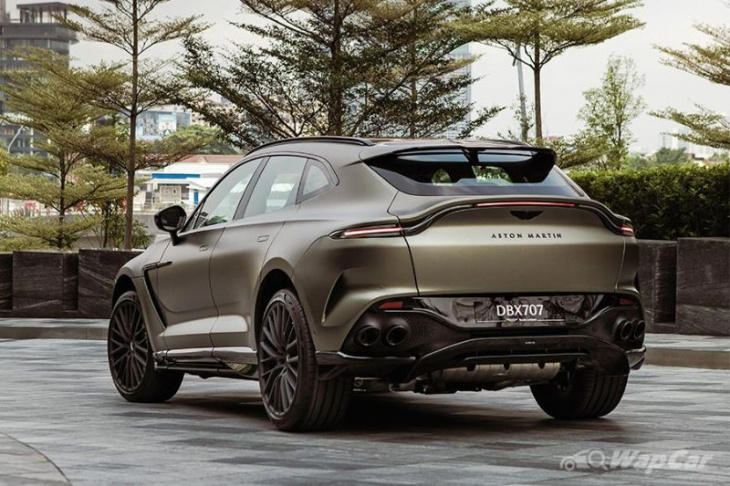 aston martin dbx707 makes asean debut in malaysia - from rm 1 mil, 707 ps/900 nm