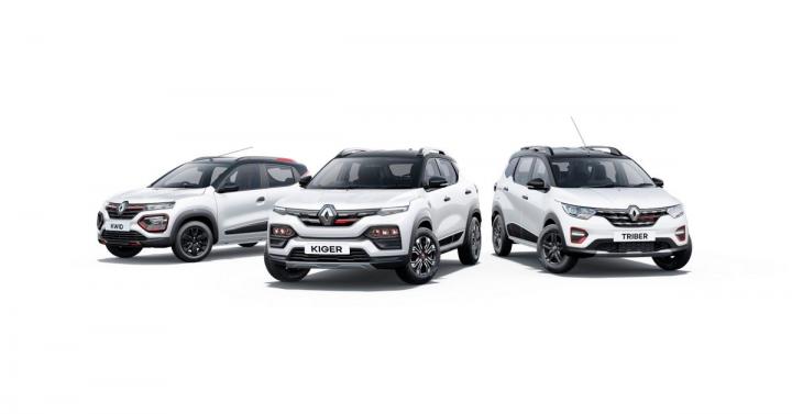 renault kwid, triber & kiger festive limited editions launched
