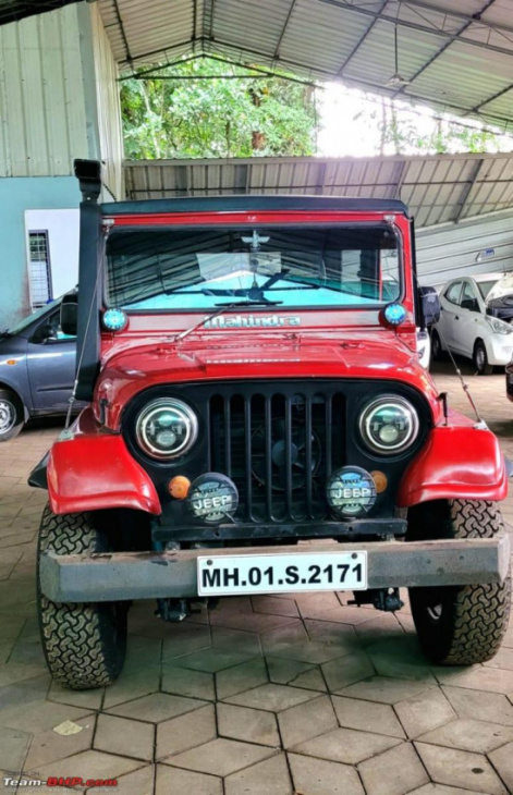 dream build: my mahindra mm540 jeep with a bolero engine & gearbox