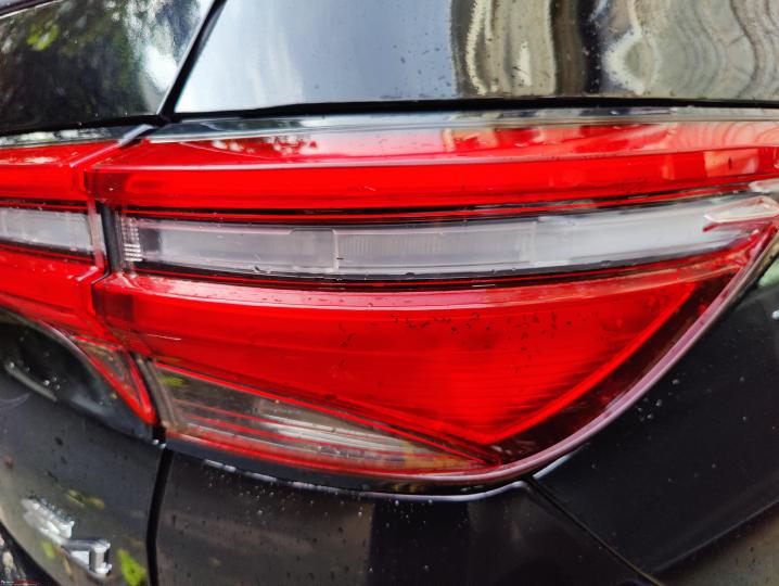 2021 toyota fortuner: ant infestation in the tail lamp assembly