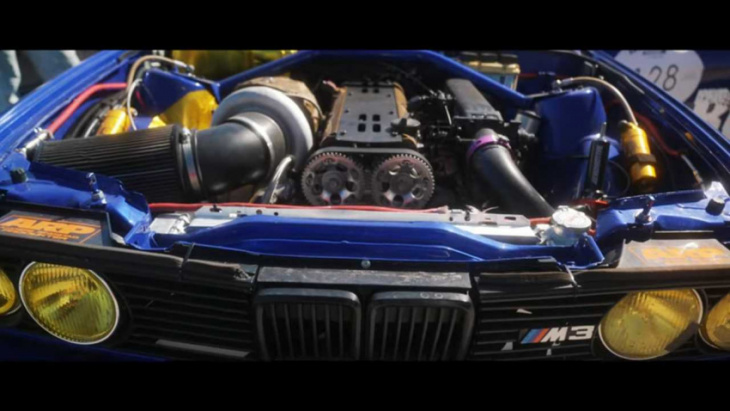 bmw e30 m3 with 2jz engine swap terrorizes nurburgring with 1,300 hp