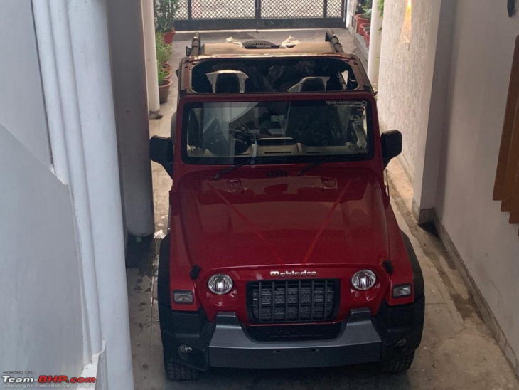 my mahindra thar soft-top diesel at: ownership experience after 3000 km