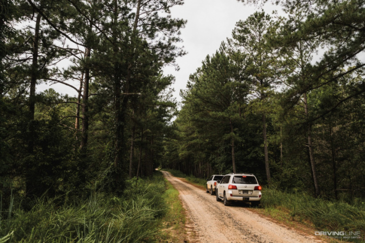 the perfect weekend off-road trip: the georgia adventure trail review in a honda ridgeline and lexus lx570
