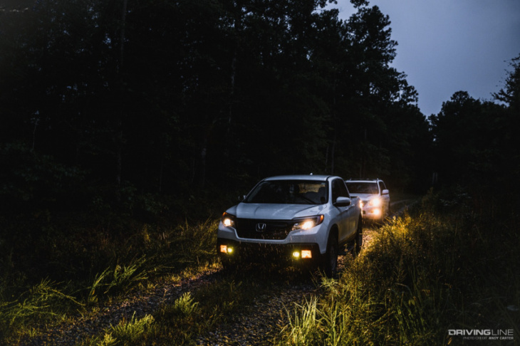 the perfect weekend off-road trip: the georgia adventure trail review in a honda ridgeline and lexus lx570