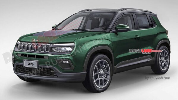 android, 2023 jeep compact suv rendered – to rival creta, grand vitara