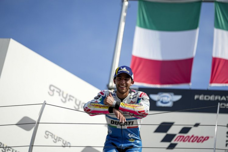 bastianini nearly snatched misano win with ‘best pick-up ever’