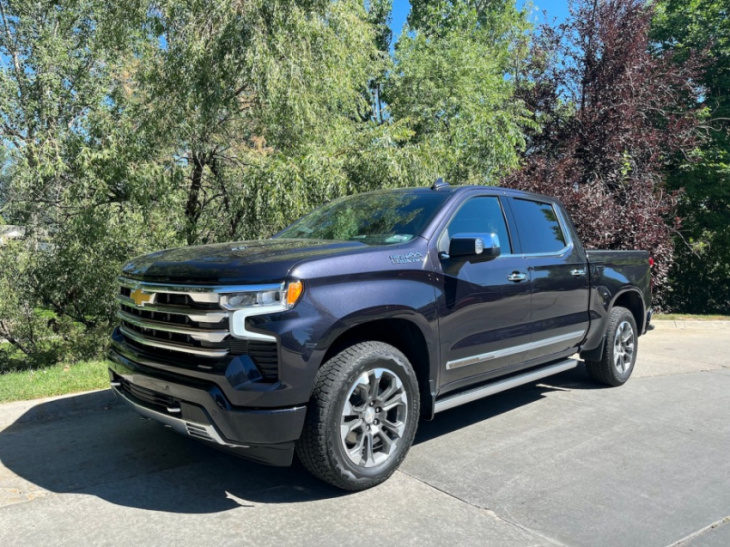 2022 chevrolet silverado high country first drive: a fierce and fancy truck