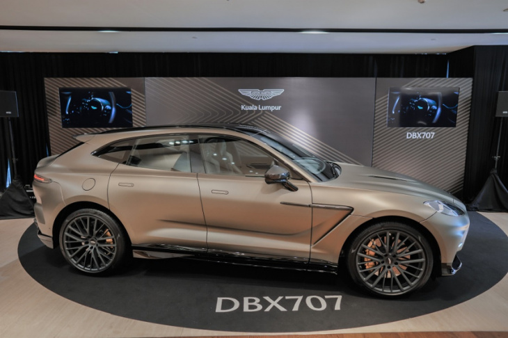 the aston martin dbx707 launched in malaysia
