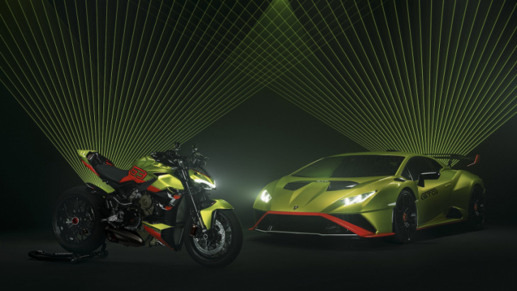 want this ducati? you might need to buy this lamborghini first