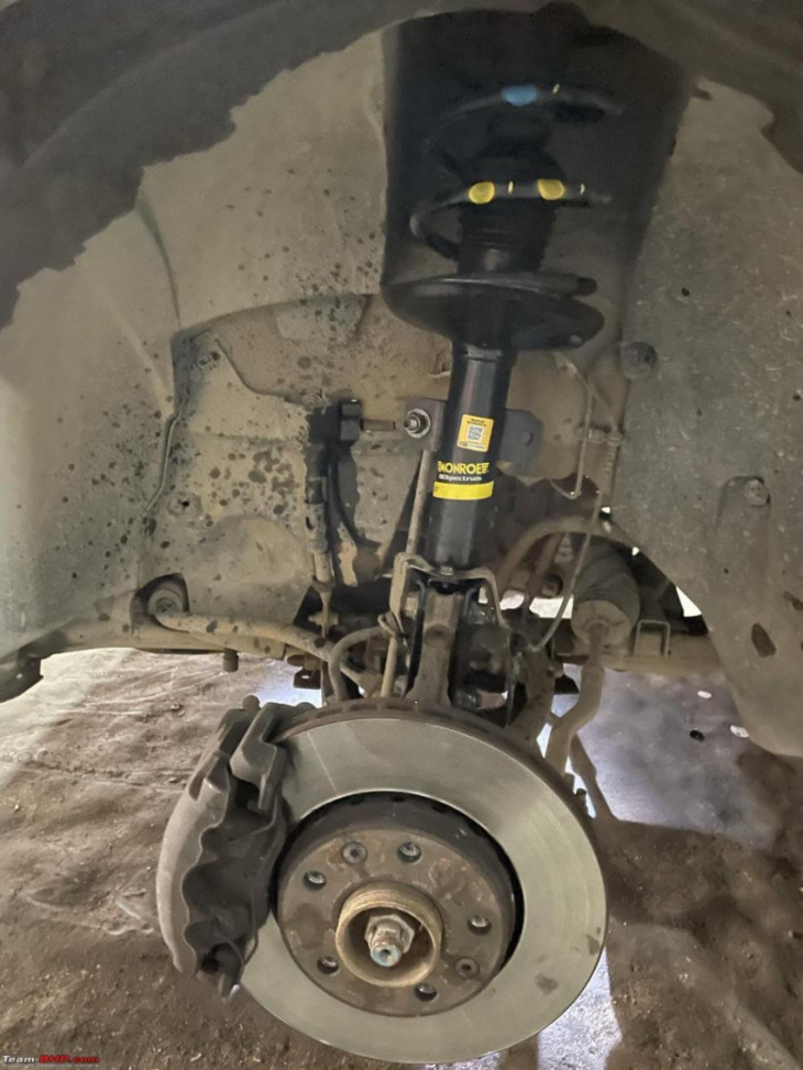 renault duster: replaced front suspension for half of what asc quoted