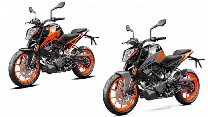 ktm india rolls out new dark silver metallic colorway for 200 duke