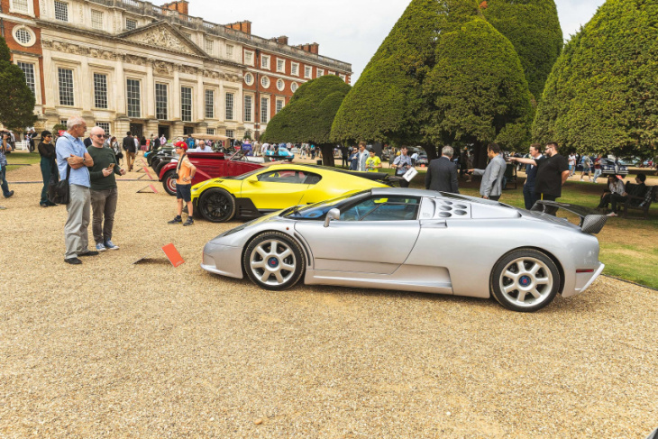this is a concours where a mclaren f1 isn’t the main event