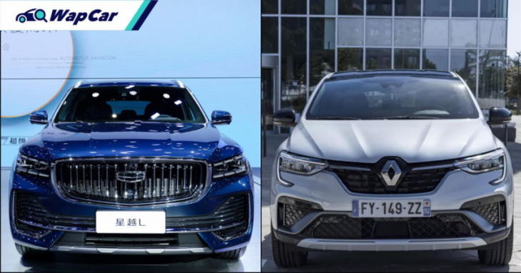 geely eyeing a stake in renault for its ice, hybrid and phev powerplants