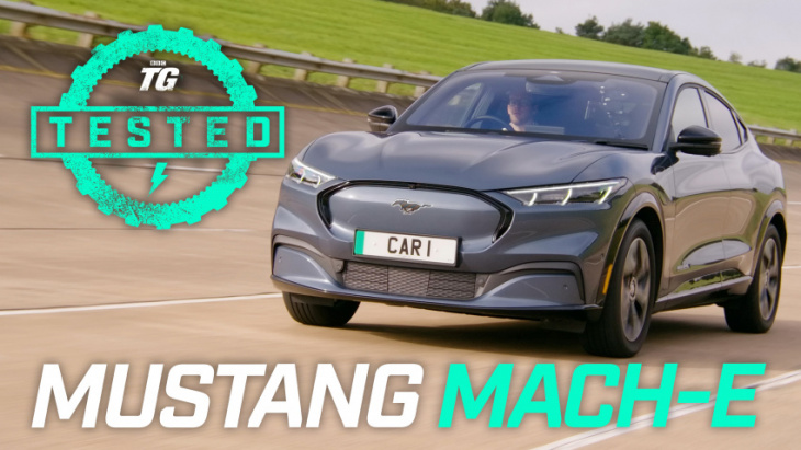 watch: top gear's ford mustang mach-e review