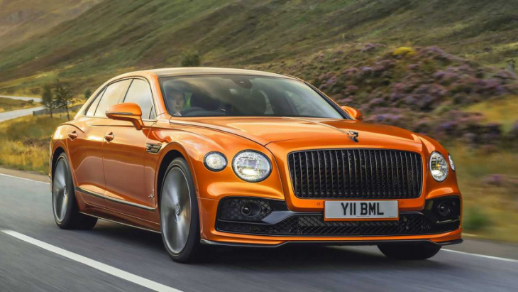 bentley flying spur speed debuts with 626-hp w12, 207 mph top speed