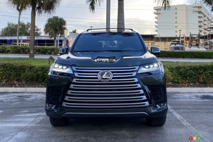 2022 lexus lx 600 review: the japanese brand's luxury cruise ship sails