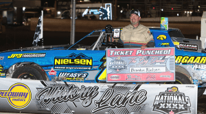 sampson, nielsen collect super nationals hobby stock qualy wins