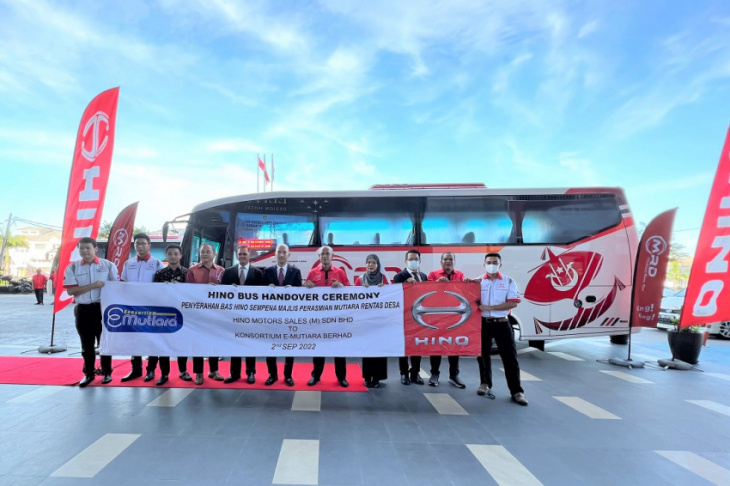 konsortium e-mutiara signs repair & maintenance contract for new hino city bus fleet