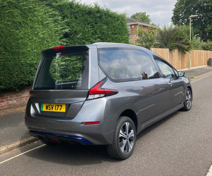 meet the nissan leaf electric hearse – move electric