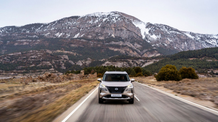 android, electrified nissan x-trail finally loses camo