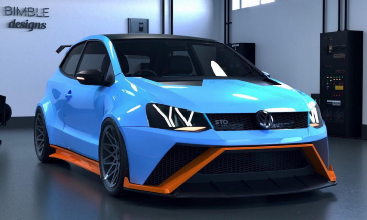 huracan sto dna in vw’s favourite hatch. introducing the vw polo sto