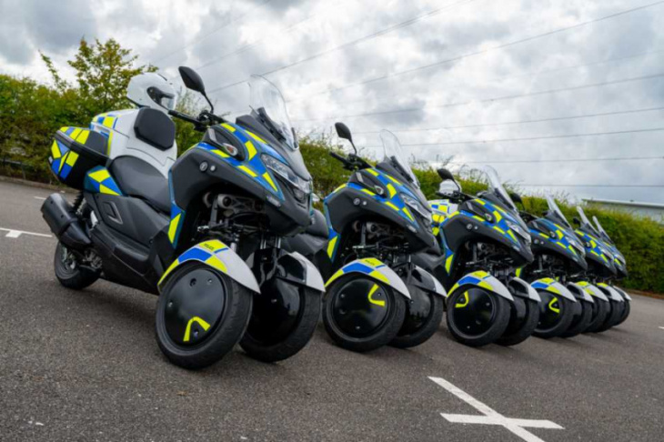 northamptonshire police introduces hybrid motorcycles to fleet