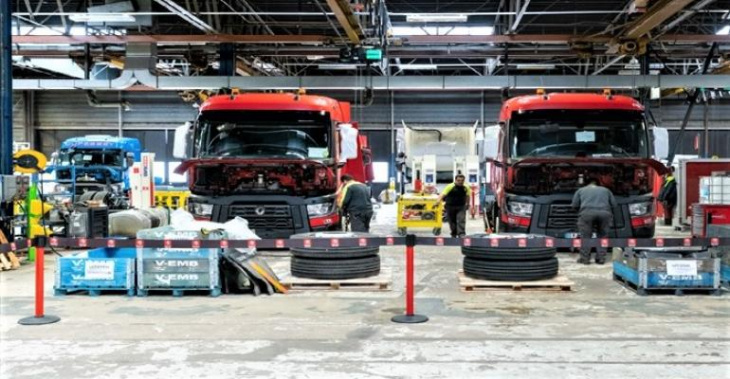 renault trucks will give new life to old parts